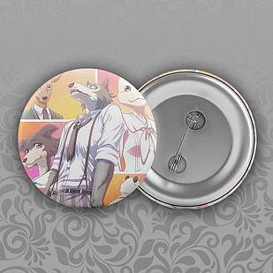 Значок 56 мм Beastars 003