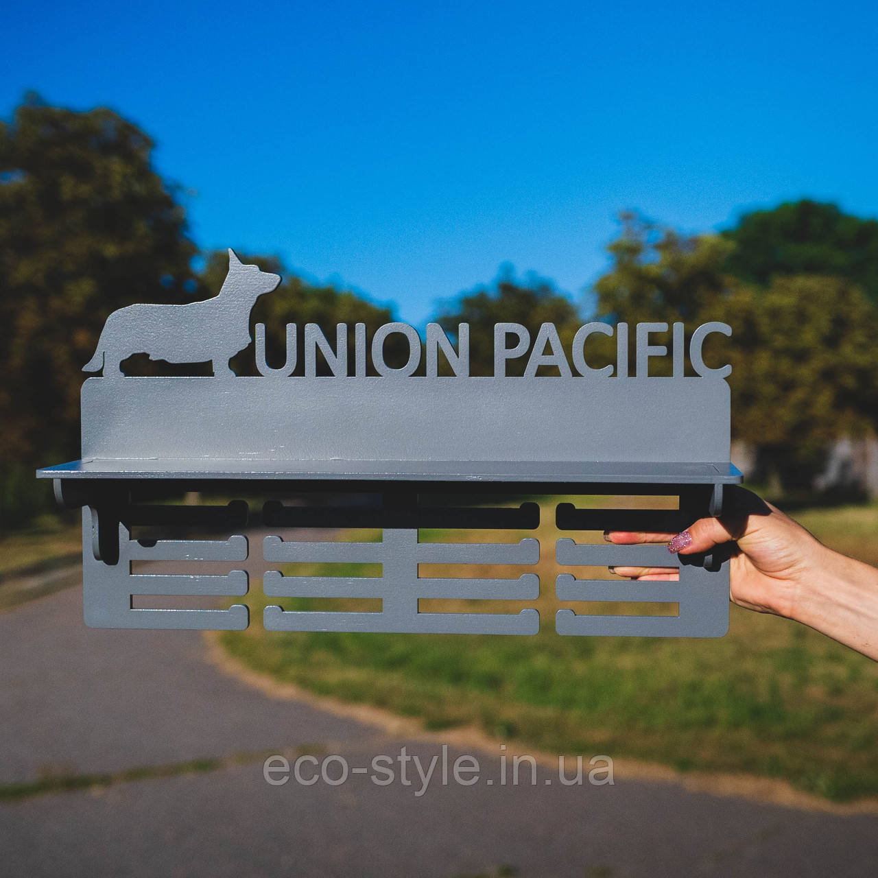 Медальниця для собаки, медальниця для вихованця, тримач для медалей тварини, медальниця з кличкою, фото 1