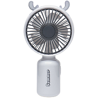 Мінівентилятор No933-158В (вбуд. акум./1р/підставка/ЗП Type-C) 15*8 см в асорт.