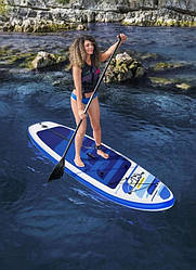 Надувна SUP-дошка 305 см 2в1 з сидінням, веслом і насосом Bestway 65350