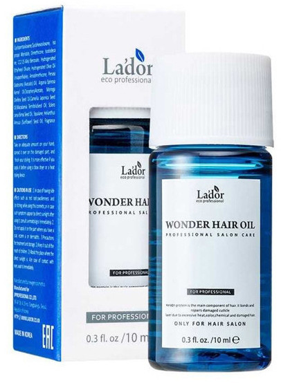 Зволожувальна олія для волосся Lador Wonder Hair Oil, 10 мл (8809500816690)