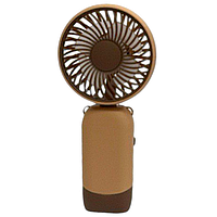 Міні вентилятор Капібара (вбуд. акум./1р/ЗП USB-штекер) 14,5*6,5 см в асорт.