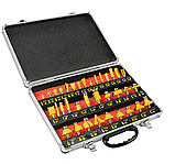 Набір фрез для дерева 35 шт AL-FA ALRBS35-8, фото 3