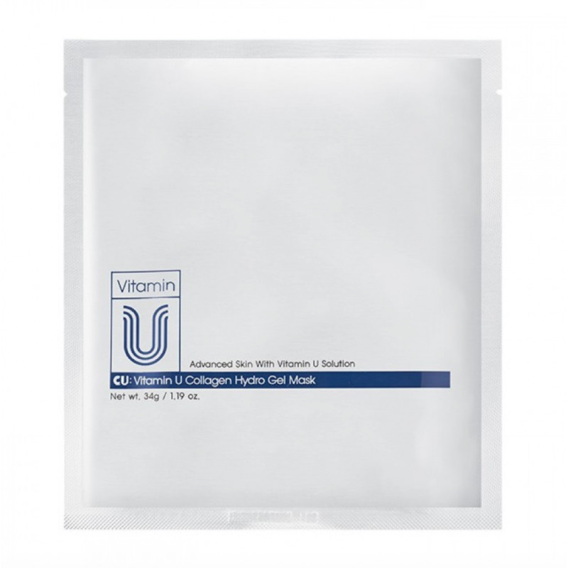 Гідрогелева маска подвійної дії для наповнення та сяйва шкіри CU SKIN Vitamin U,34 гр (224040)