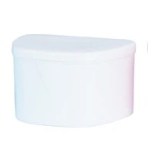 Футляр для зубних протезів 99х77х59 мм, білий, фото 1