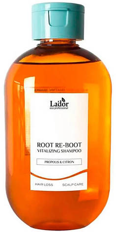 Шампунь для сухої шкіри голови Lador Root Re-Boot Vitalizing Shampoo Propolis & Citron, 300 мл (8808033022264), фото 1