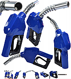 Заправний пістолет із відстрілюванням для подавання палива бензину дизеля 60 л/хв, BLACK 48108, фото 2