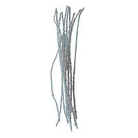 Набір синельних-люрекс паличок (дротів) срібло голограма 10 шт