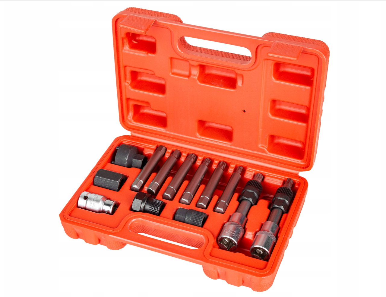 Набір для зняття шківів генераторів 13 елементів у кейсі, фото 1