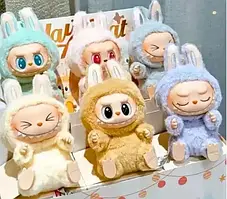 Іграшка сюрприз м'який брелок Лабубу Labubu для сумки колекція сюрприз дитяча м’яка іграшки