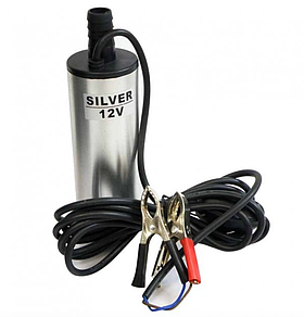 Насос заглибний для перекачування палива дизелю помпа 12 V 51 мм Silver S10851/12