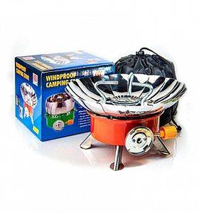 Газовий туристичний пальник (міні пічка) з п'єзопідпалом Kovar K-203