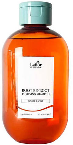Шампунь Lador Root Re-Boot Purifying Shampoo Ginger & Apple, 300 мл (8808033021779), фото 1