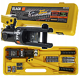 Прес-кліщі гідравлічні (16-300 мм2) для опресування наконечників і гільз 18т Black 18301, фото 6