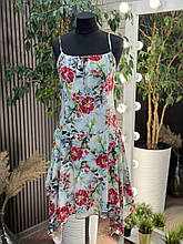 Вишуканий жіночий сарафан, тканина "Коттон" 48, 50, 52, 54 розмір 48