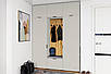 Модульна вбудована шафа в прихожу коридор з антресоллю до стелі Сан Маріно графіт Висота 240 см, фото 4