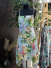 Вишуканий жіночий сарафан, тканина "Коттон" 48, 50, 52, 54 розмір 48