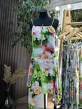 Вишуканий жіночий сарафан, тканина "Коттон" 48, 50, 52, 54 розмір 48