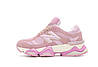 Жіночі кросівки New Balance 9060 Pink Рожеві Взуття Нью Беланс 9060 замша текстиль демісезон, фото 3
