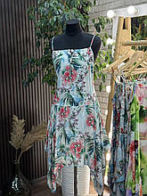 Вишуканий жіночий сарафан, тканина "Коттон" 48, 50, 52, 54 розмір 48