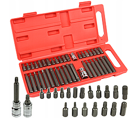 Набір біт HEX, TORX, SPLINE 40 од. Mar-Pol M66400