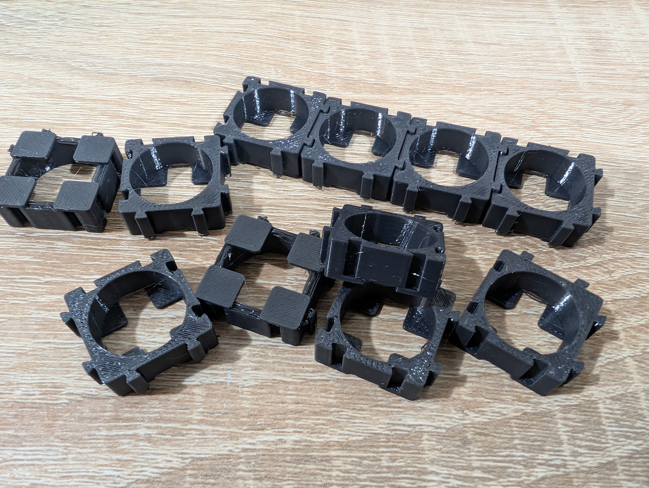 18650 Holder, тримач, холдер, набірний, 3d print 3d-друк