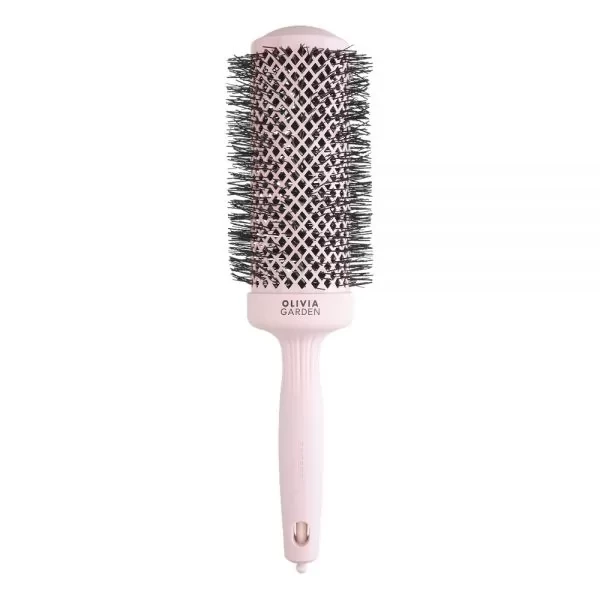 Термобрашинг для волосся Olivia Garden Expert Blowout Speed Wavy Pastel Pink подовжений 55 мм, ID2224, фото 1