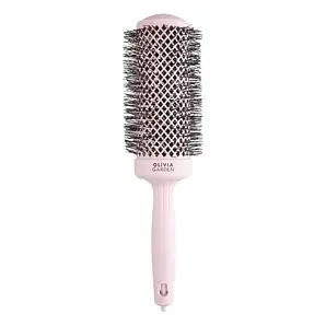 Термобрашинг для волосся Olivia Garden Expert Blowout Speed Wavy Pastel Pink подовжений 55 мм, ID2224