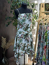 Вишуканий жіночий сарафан, тканина "Коттон" 48, 50, 52, 54 розмір 48