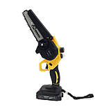 Пила акумуляторна ланцюгова міні з подачею мастила 36V 4Ah Rangers RS-607, фото 3