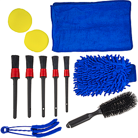 Набор щеток по уходу за автомобилем комплект 15 шт. Falcon F03911