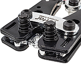 Обтискний інструмент (прес-кримпер) для мідних і алюмінієвих кабельних наконечників 6-50 мм2 Vorfal V07222, фото 4