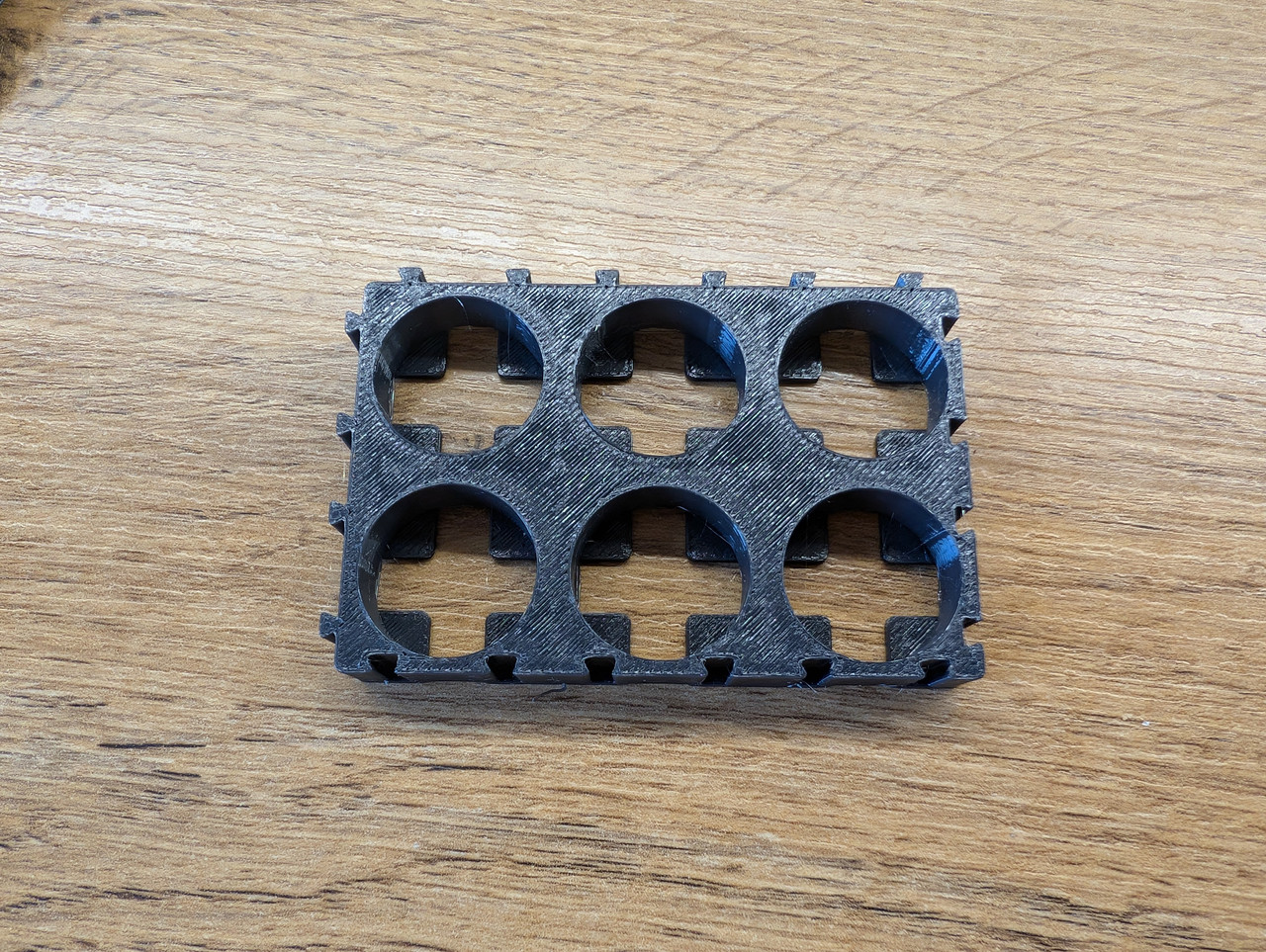 18650 3S2P Holder, тримач, холдер, набірний, 3d print 3d-друк