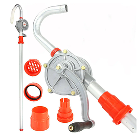 Алюмінієвий ручний насос для масляного пального з корбою LEX LXFPA125