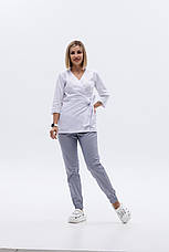 Жіноча медична куртка Моріока, фото 4