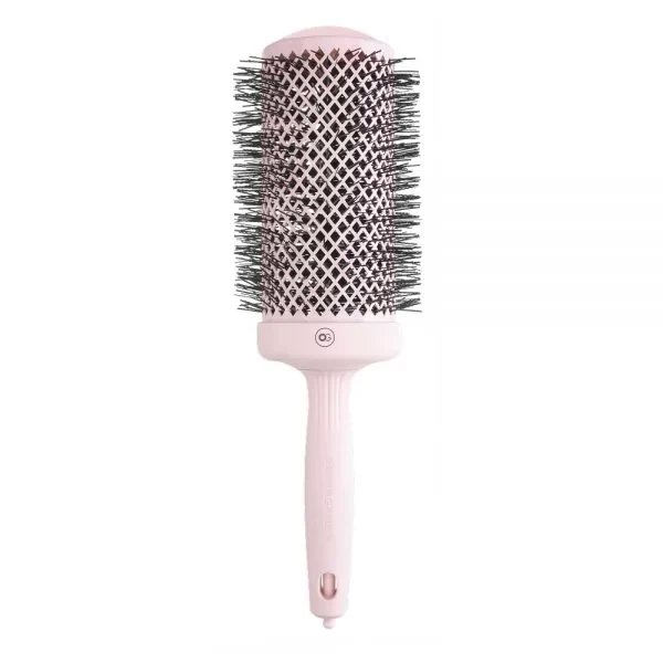 Термобрашинг для волосся Olivia Garden Expert Blowout Speed Wavy Pastel Pink подовжений 65 мм, ID2225, фото 1