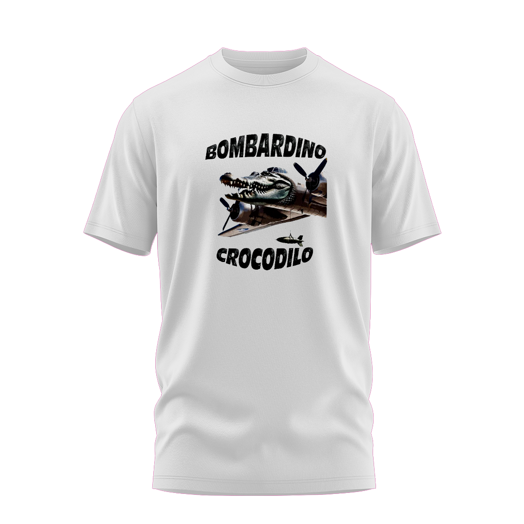 Стильна дитяча футболка Bombardinio Crocodilo, фото 1