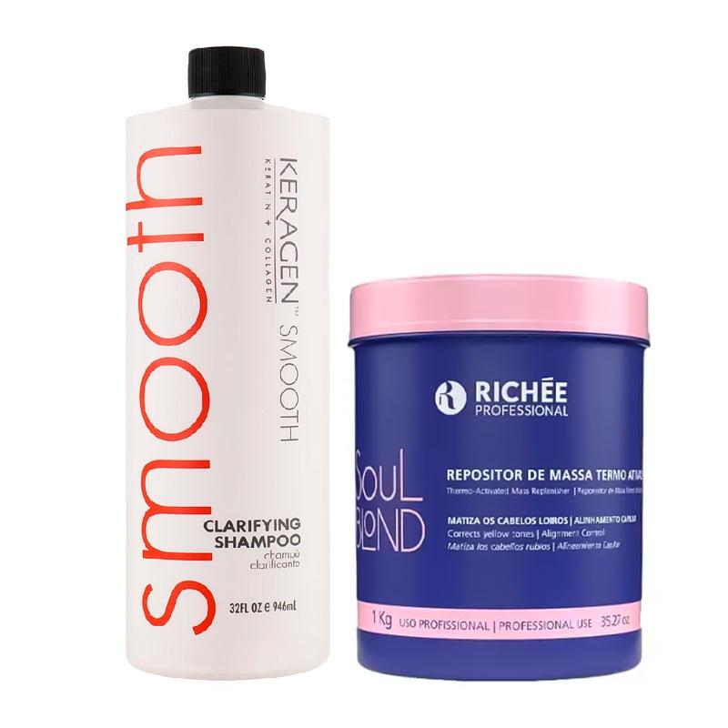 Набір ботекс для волосся Річі Richée Soul Blond 2x1000 р