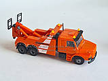 Масштабна модель вантажного автомобіля евакуатора SCANIA (помаранчевого кольору) стан б/в, масштабу 1/87,H0, фото 4