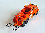 Масштабна модель вантажного автомобіля евакуатора SCANIA (помаранчевого кольору) стан б/в, масштабу 1/87,H0, фото 3