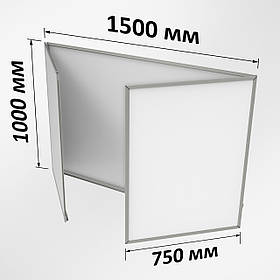 Дошка маркерна 3000х1000 мм 5-поверхова