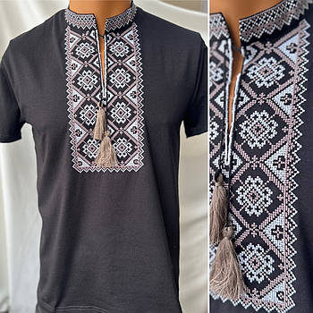 Футболка вишиванка чоловіча "Француз"