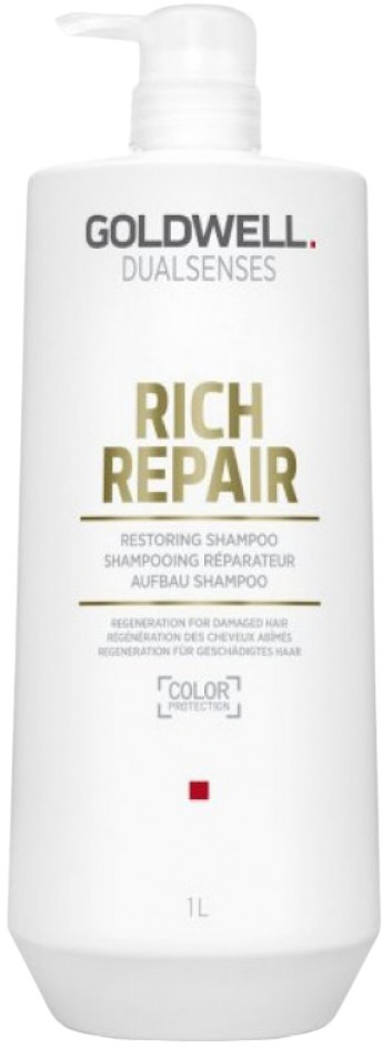 Відновлювальний шампунь для сухого та пошкодженого волосся Goldwell DSN Rich Repair, 1000 мл (4021609029229)