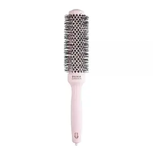 Термобрашинг для волосся Olivia Garden Expert Blowout Speed Wavy Pastel Pink подовжений 35 мм, ID2222