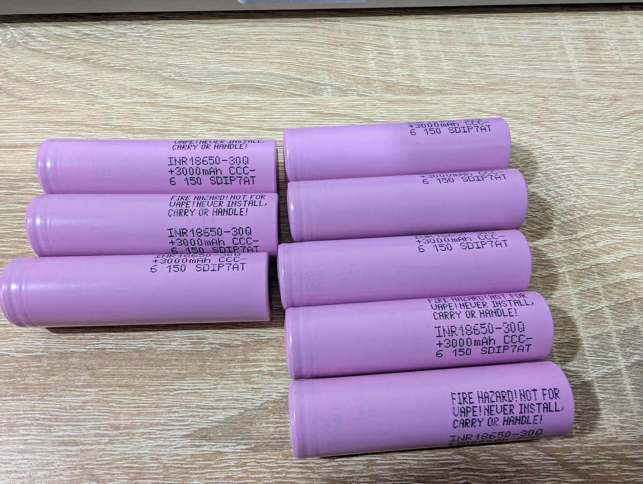 Акумулятор Samsung INR18650-30Q Високострумовий 3000 mAh Новий