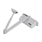 Дверний доводчик з фіксацією Dortec DT-63H White (45-65 кг), фото 2