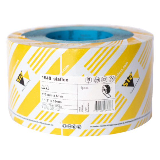 Наждачний папір SIA 1948 Siaflex P100 в рулоні 115 мм х 50 м, фото 1