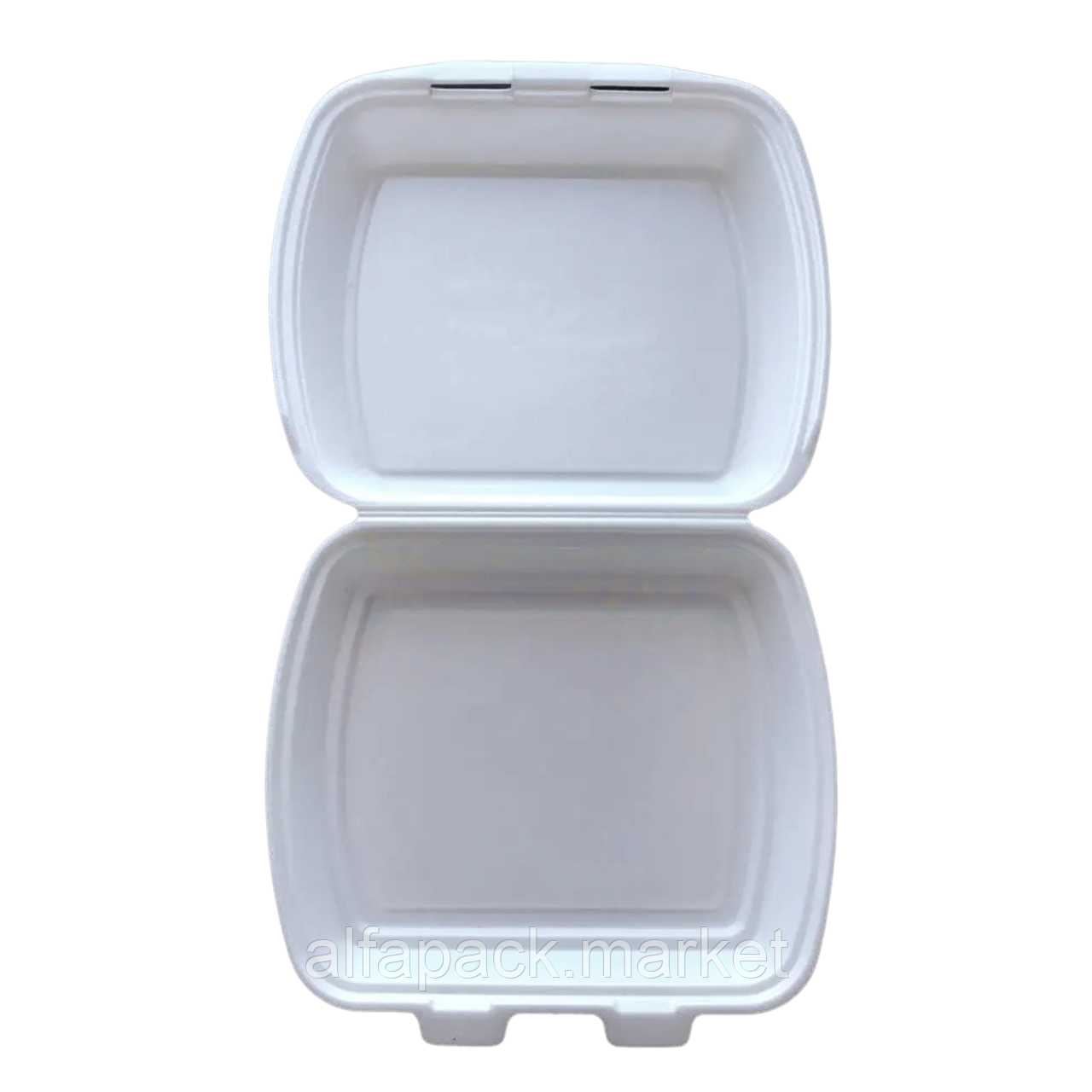 Ланч бокс МВ-1 односекційний з спіненого полістиролу 246*210*74 (150 шт/пак) 010600660