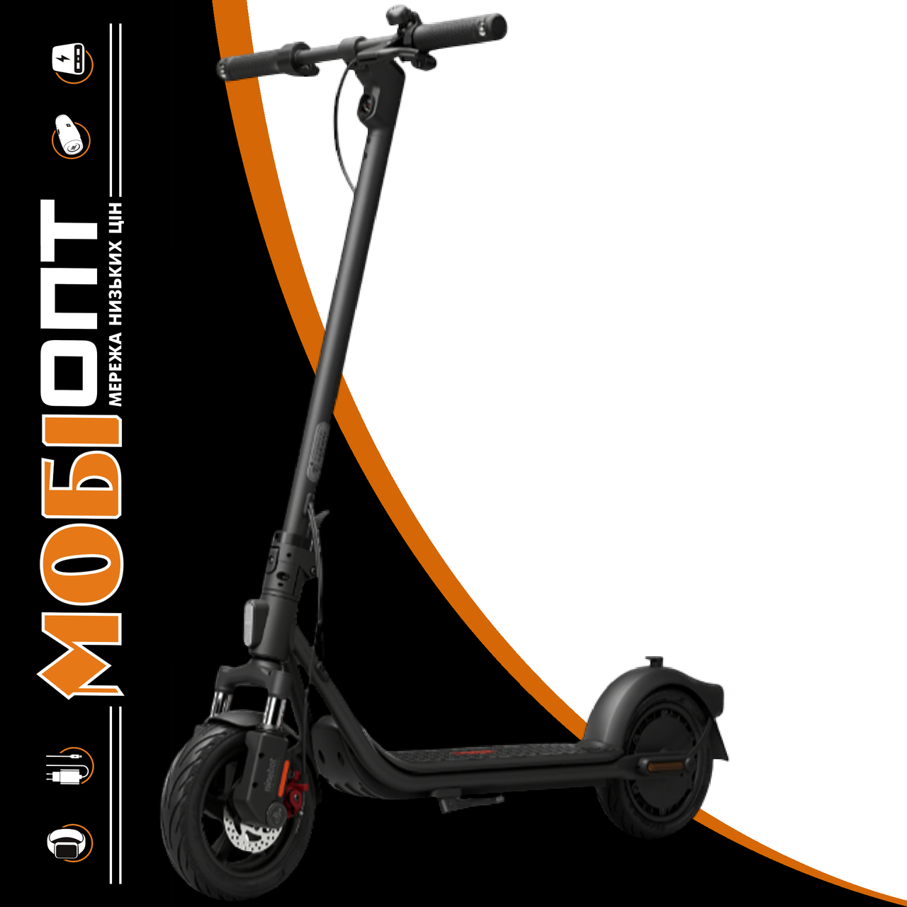 Електросамокат Ninebot eKickScooter by Segway F2 II E Black (AA.05.12.01.0010) UA UCRF