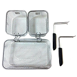 Фритюрниця, подвійна фритюрниця Silver Crest SEF3 2000 C2 4л, 3 корзини, фото 6